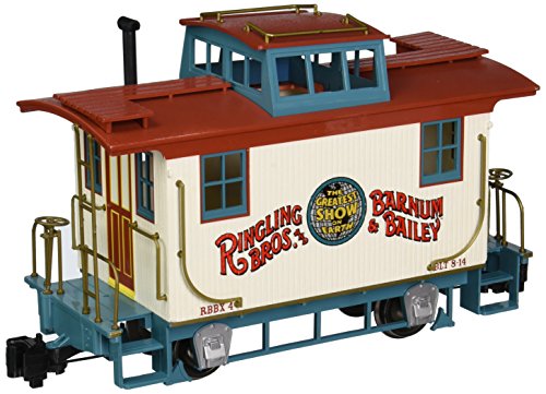 Bachmann Ringling Bros. Barnum & Bailey - Bobber Caboose #4 - Large 