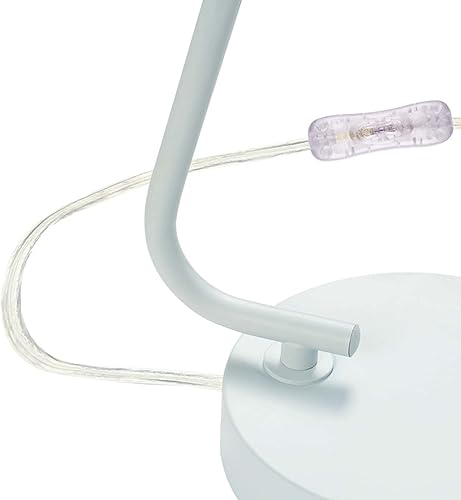 Miniatura 8 de Globe Electric 12651 Jordan - Lámpara de escritorio de 15 pulgadas, azul claro mate, interruptor basculante de encendidoapagado en línea