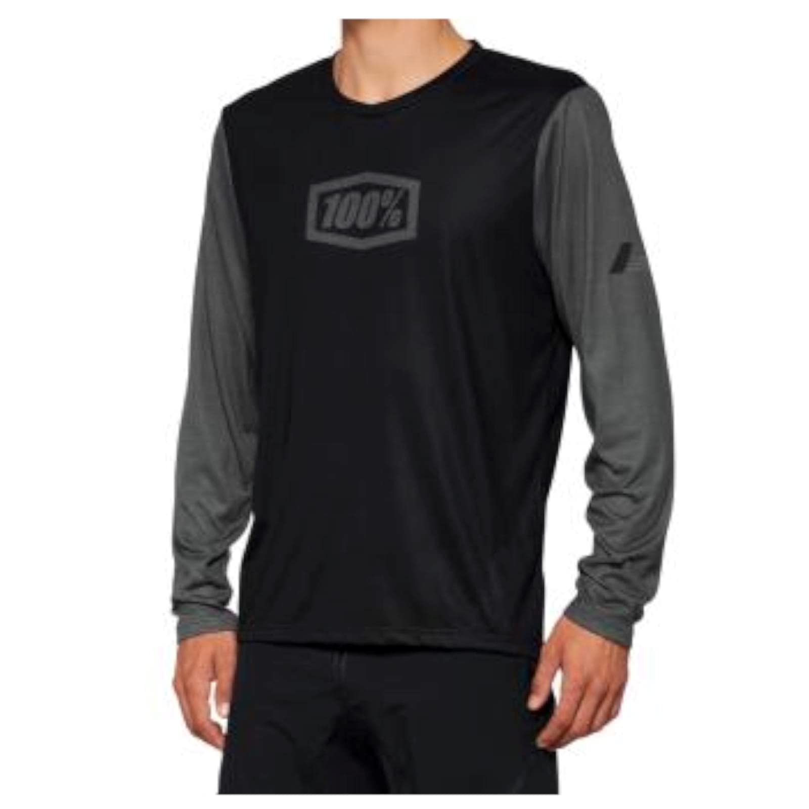 100% Airmatic Mountain Biking Jersey - All Mountain Riding Apparel Black