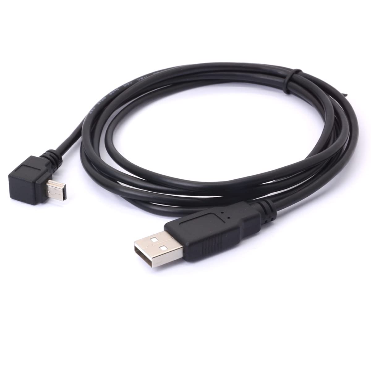 QTMMC Cavo mini USB da 3,5 m ad angolo retto da USB A maschio a Mini B