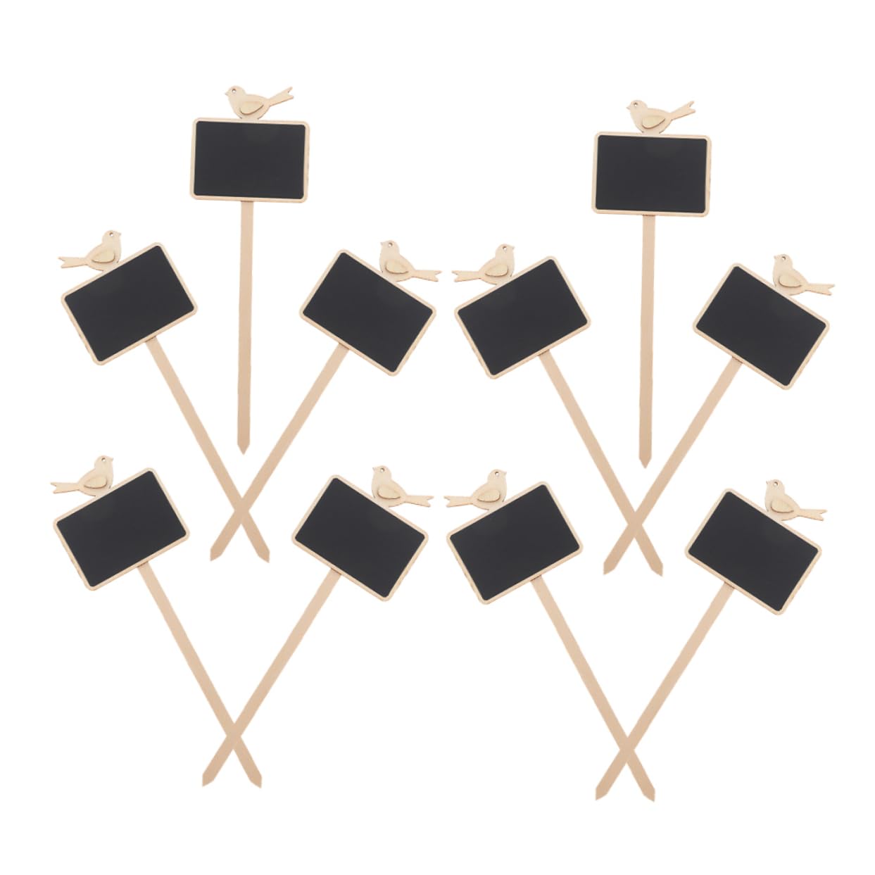 TOYANDONA 50pièces Étiquettes De Jardin Ardoise Lot De Marqueurs Pour Plantes Identifiez Facilement Vos Fleurs Et Légumes Accessoires De Jardinage Pratiques Et Panneaux Décoratifs Pour