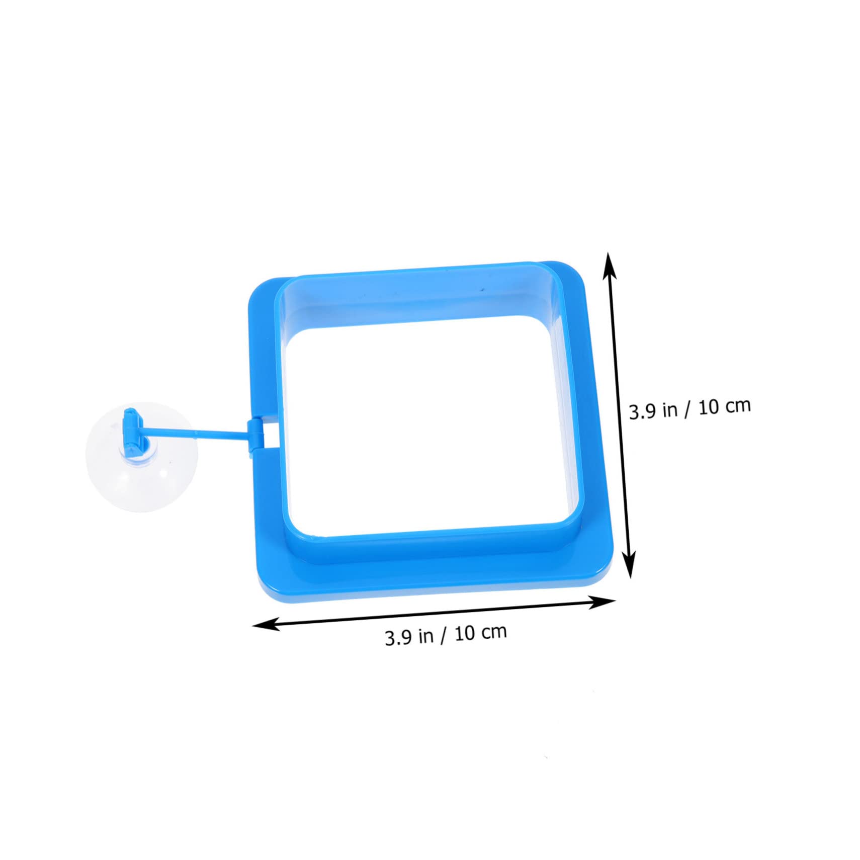 HANABASS Fish Food Feeding Pen 3pcs Aquarium Feeder Ring Acrylic Fish Feeder Durable and Easy to Use