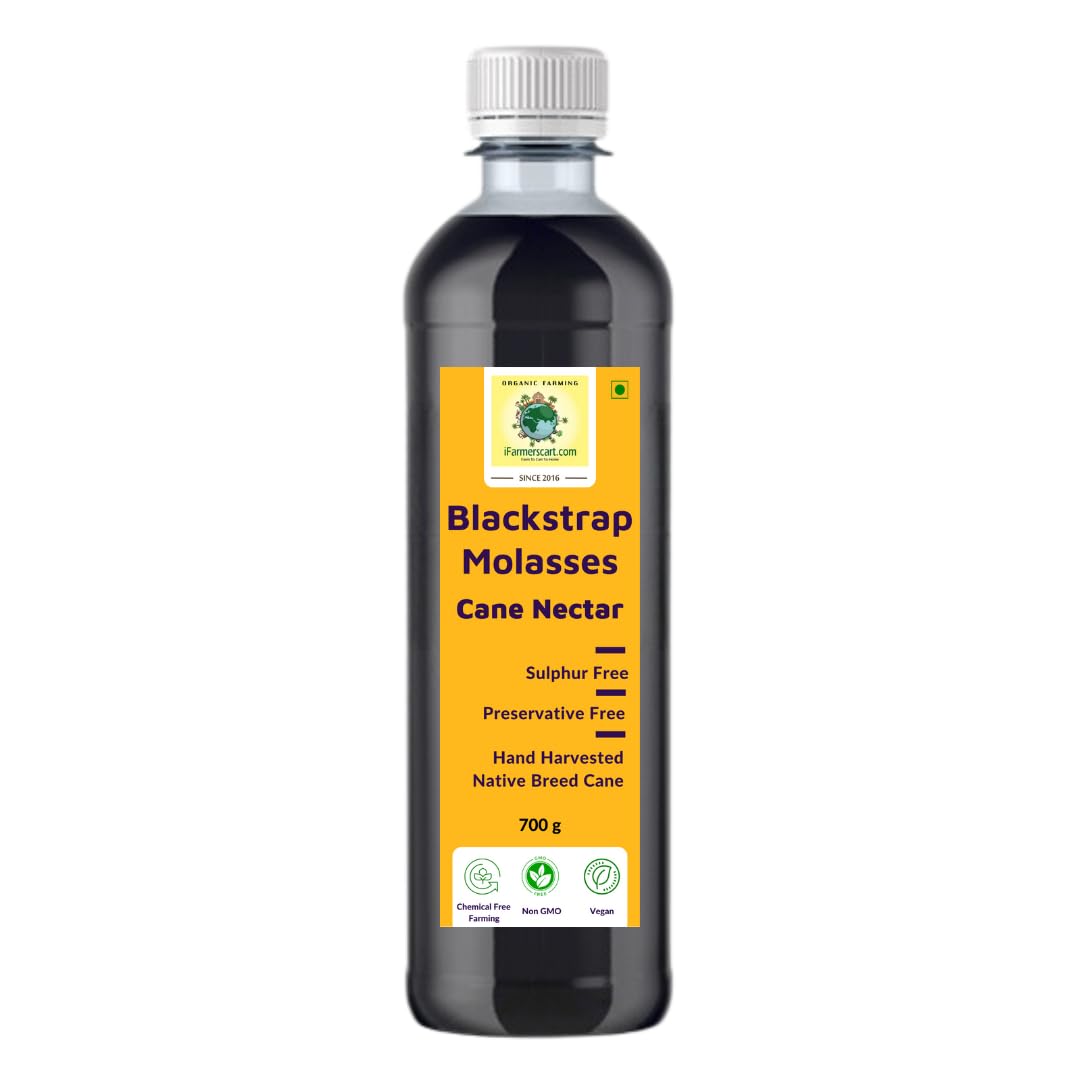 ifarmerscart Organic Sugarcane Blackstrap Molasses Weekly Fresh Production Sulphur