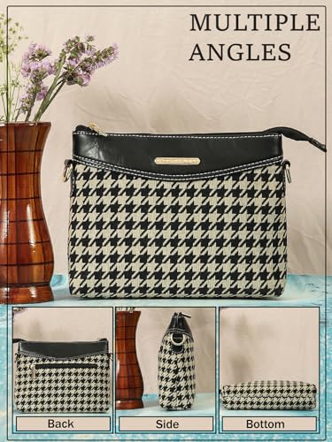 Image of Bagsy Malone Affascinante Eleganza Sling Bag-Black&Cream