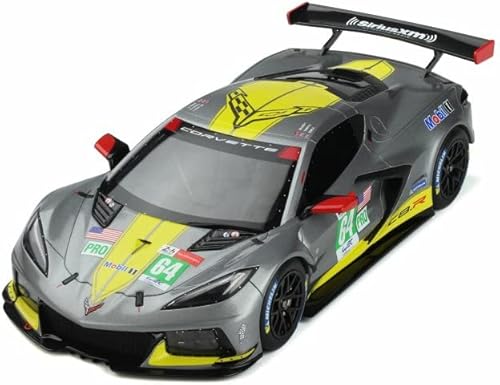 Miniatura 8 de GT Spirit 2021 Corvette C8-R, 64 GT879-1/18 Escala de Resina, Modelo de Coche de Juguete
