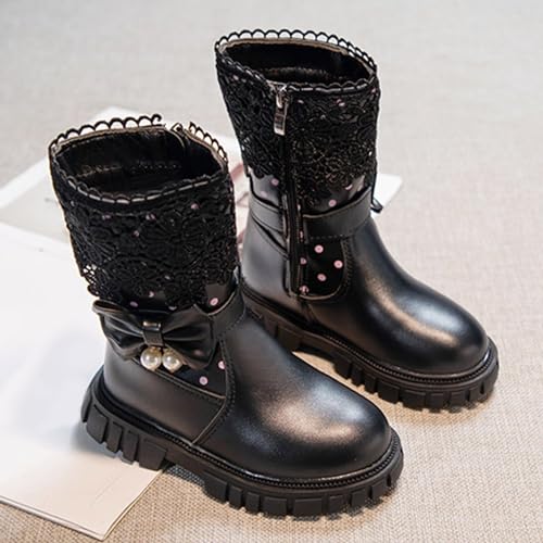 Chaussures enfant et garçon cuir verni pour activités d'hiver