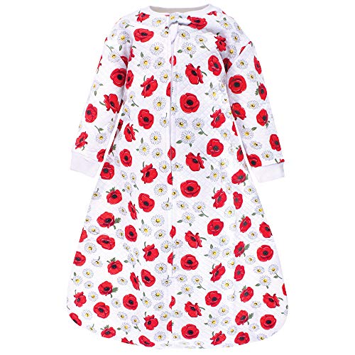 Image of Hudson Baby Unisex Baby Premium Quilted Long Sleeve Sleeping Bag and Wearable Blanket