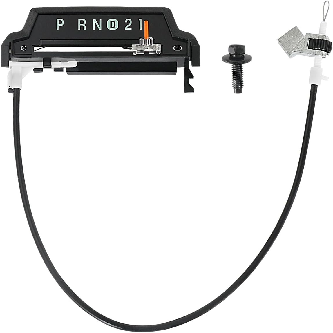 Shift Indicator with Metal Bracket N81Z-7A110-A 83244 Compatible with 1999-2003 Ford E150 E250 E350 E450 F250 F350 F450 F550 Super Duty; 2000-2003 Ford Excursion