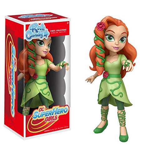 DC - Figura de Vinilo Poison Ivy, colección Super Hero Girls, de Rock Candy (Funko 12060)