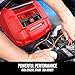 CRAFTSMAN 6A Car Battery Charger and 100A Engine Starter, 6-in-1 Solution, Battery Maintainer, 30A Boost, for 6V/12V Power Sport, Automotive, and Marine Batteries, CMXCESM253