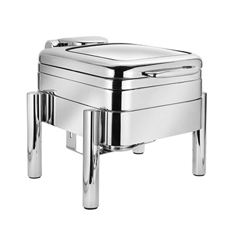 Jazz Rock Collection 4 Quart Induction Chafer by Eastern Tabletop – Stainless Steel, Model 3997GPL