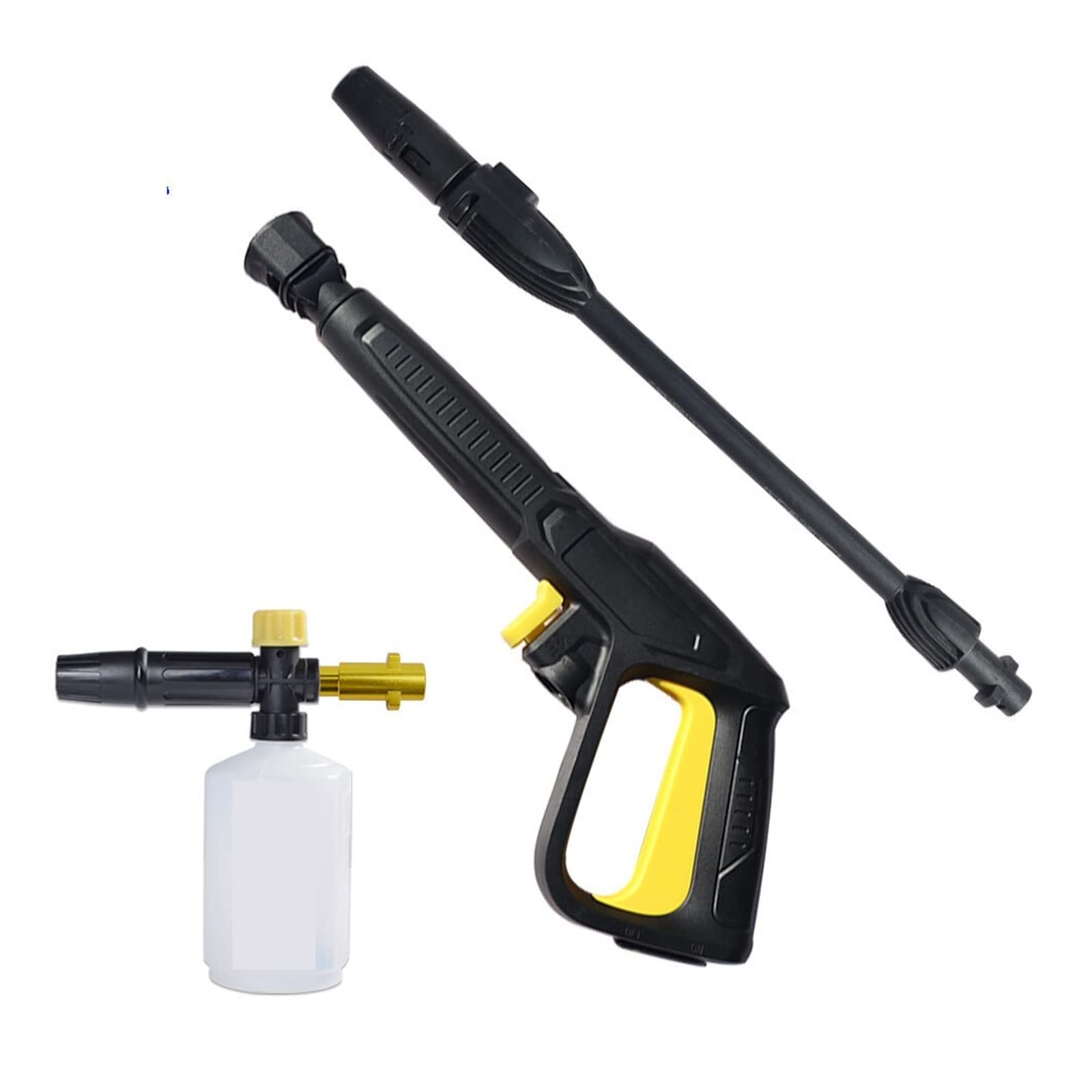 Pistola de espuma en aerosol profesional Kit De Manguera De Pistola De Espuma De Alta Presión, Pistola Pulverizadora De Lavado A Presión, Cañón De Espuma, Lanza De Espuma For Nieve, Boquilla De Tubo D