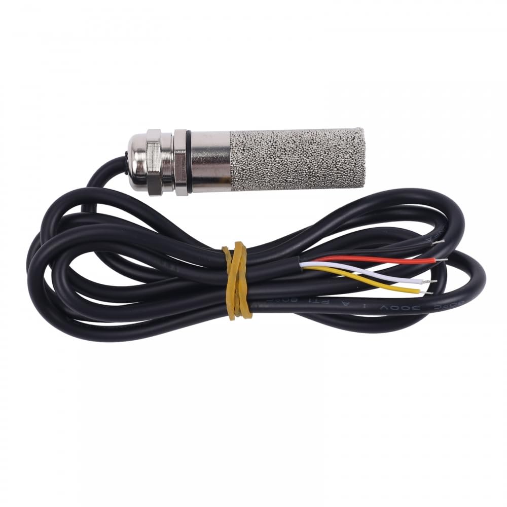 RS485 Nadajnik czujnika wilgotności temperatury, DC 5 V-28 V moduł kolektora XY-MD04 metalowa wodoodporna sonda do sterowni inteligentnego budynku biurowego szklarni