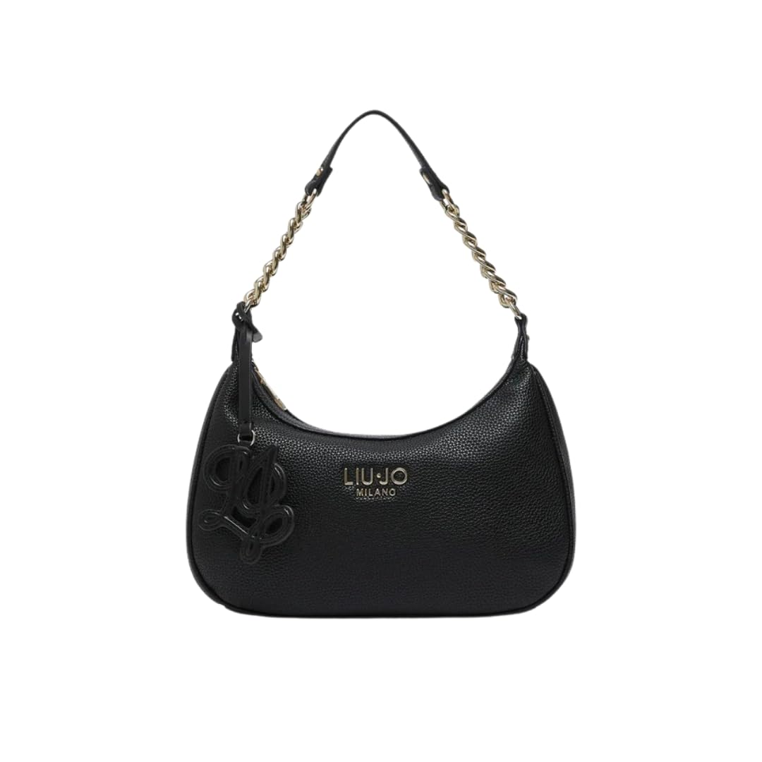 Liu Jo JEANS Bolso Ecs S Hobo, negro, AF6207 ES039