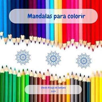 Capa do livro Mandalas para colorir (Portuguese Edition)