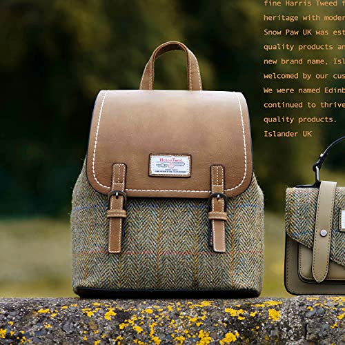 Harris Tweed® Jura Backpack, Chestnut Herringbone3