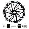 26'' Front Wheel Rim w/Dual Disc Flange Wheel Hub Front Fender Fit For Harley Touring Non ABS Models Road King Street Road Electra Glide Ultra Limited 1997-2020