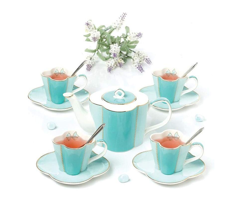 Amazon.co.jp: 四つ葉のクローバーコーヒーセット、セラミック