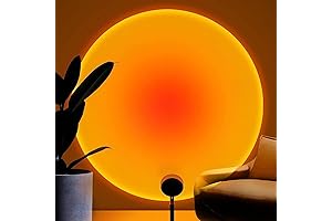 Rokini Sunset Projection Rotation Rainbow Lamp