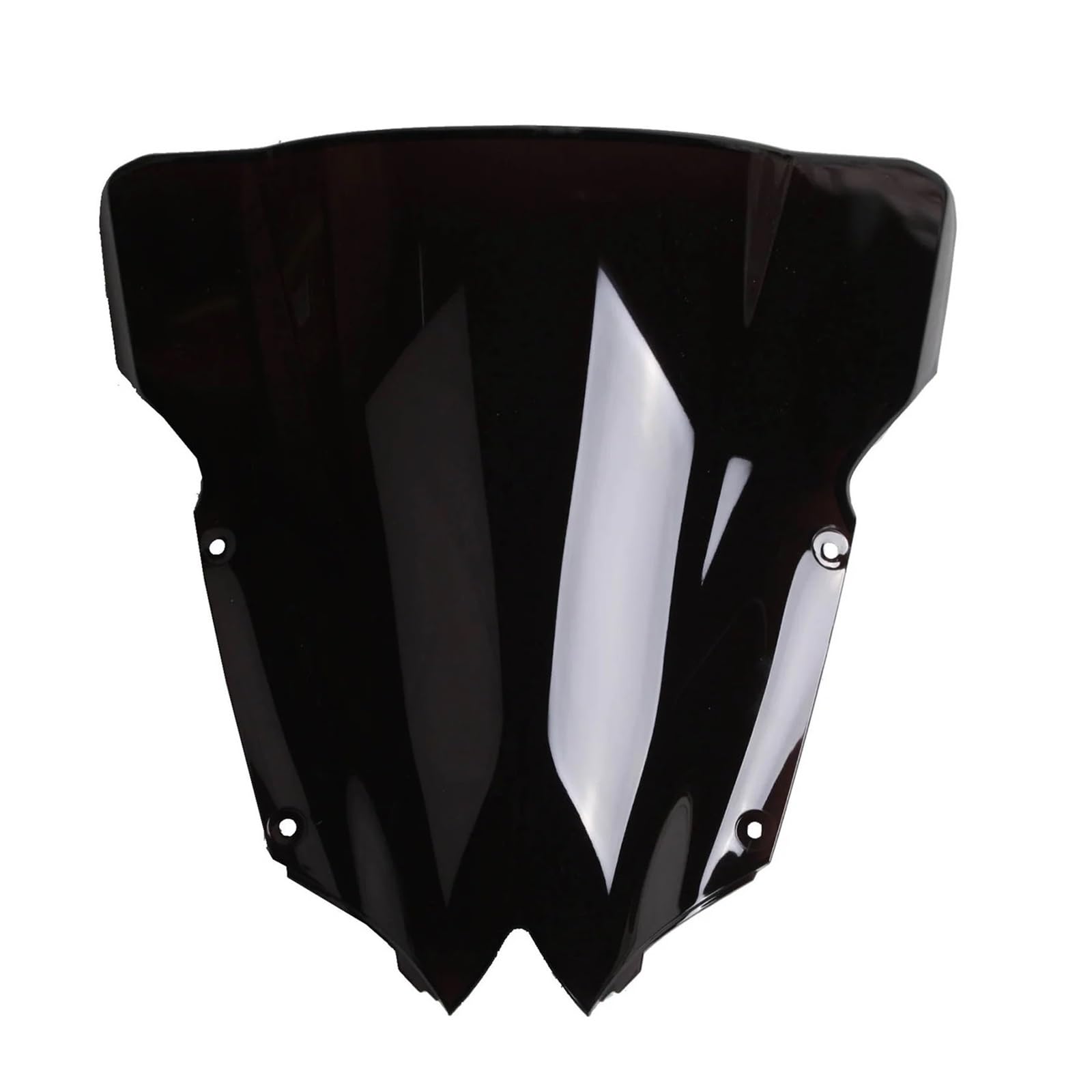 Adatto Per Yamaha YZF R6 600 2008 2009 2010 2011 2012 2013 2014 2015 2016 Parabrezza Per Moto CUPOLINO VISIERA(Black)