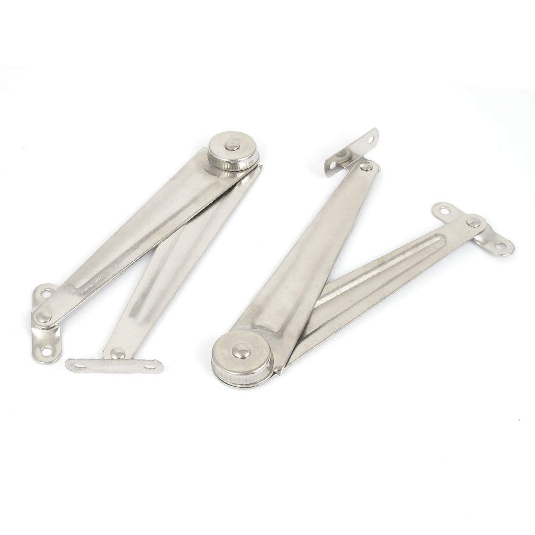 25cm Long Featured Cupboard Furniture Door Reliable Efficacy Metal Straight Lid Support Hinge Stay 2pcs