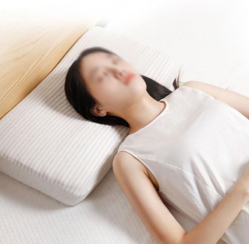 Breathable Hotel Home Space Slow Rebound Comfortable Cotton Neck Pillow