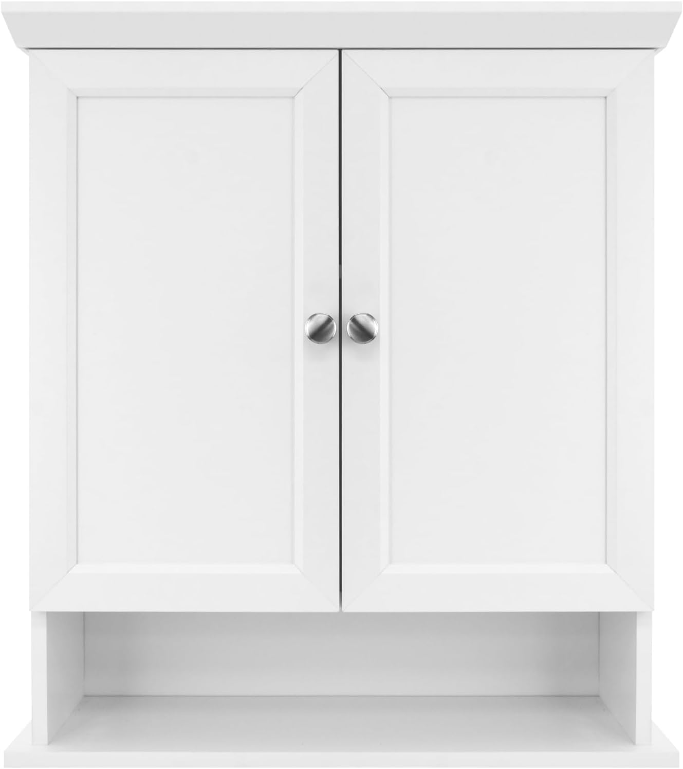 MCS 23×26 White Medicine Cabinet Organizer, Wall Mounted Bathroom Cabinet for Over-The-Toilet Storage, Bathroom Furniture & Restroom Organizer MCS 23×26 White Medicine Cabinet Organizer, Wall Mounted Bathroom Cabinet for Over-The-Toilet Storage, Bathroom Furniture & Restroom Organizer