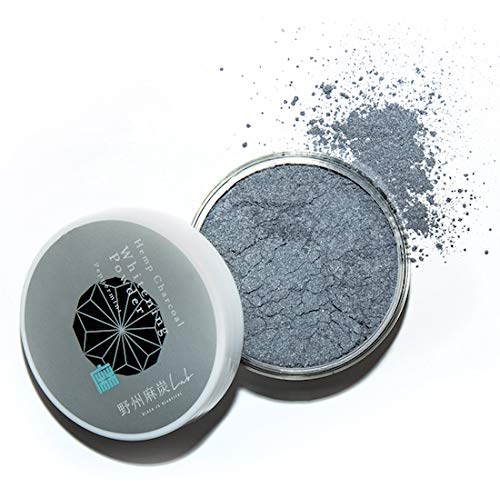 野州麻炭Lab 麻炭 ホワイトニングパウダー 炭歯磨き粉【 歯を白くする 】【 アパタイト 重曹 マヌカハニー 配合 】 研磨剤フリー (2個セット)のサムネイル