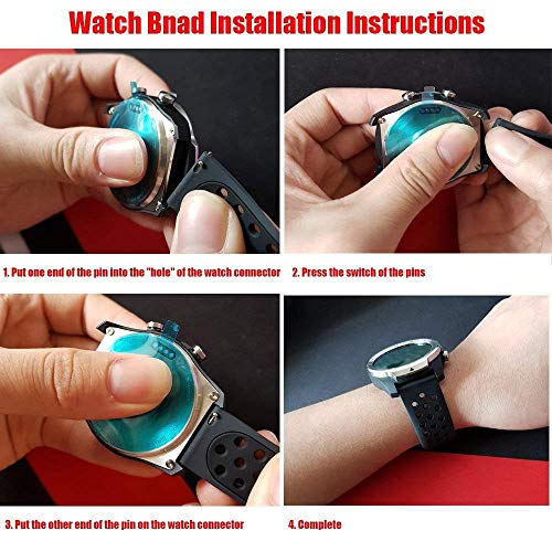 Giaogor Bracelet Compatible with Fossil Gen 6 Smartwatch - Image 2