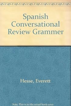Hardcover Spanish Conversational Review Grammer Book