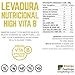 Energy Feelings Levadura Nutricional con Copos y Vitamina B12, XXL - 1000...