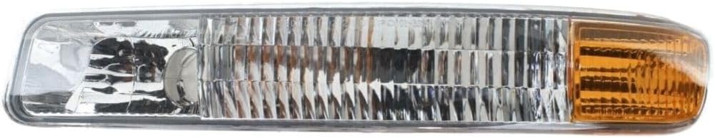 Turn Signal Light Corner Parking Lamp Driver Side Left for Sierra 1500HD 01-03 05-06 Clear & Amber Lens without Bulbs Assembly GM2520174 15199560