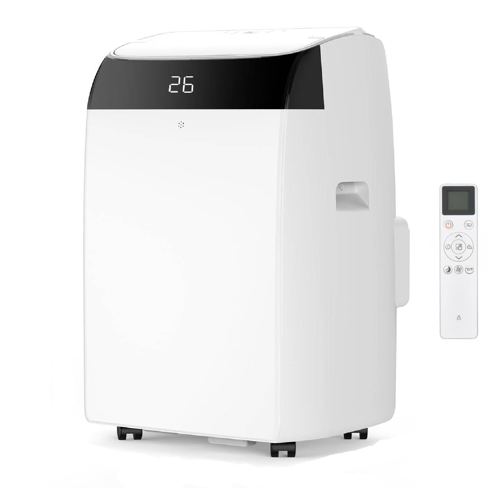 10000 BTU Portable Air Conditioner, A++ Low Energy Mobile Air Conditioner with R290 Refrigerant, 4‑in‑1 Portable AC Unit – Cooling, Dehumidifying, Fan Mode, Follow‑Me Function, Approx. 50 dB