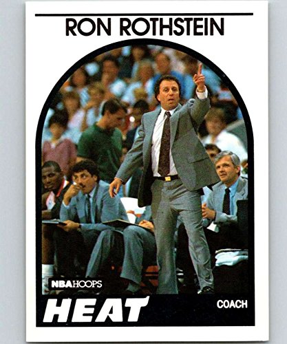 Amazon.com: 1989-90 Hoops Basketball #172 Ron Rothstein Miami Heat