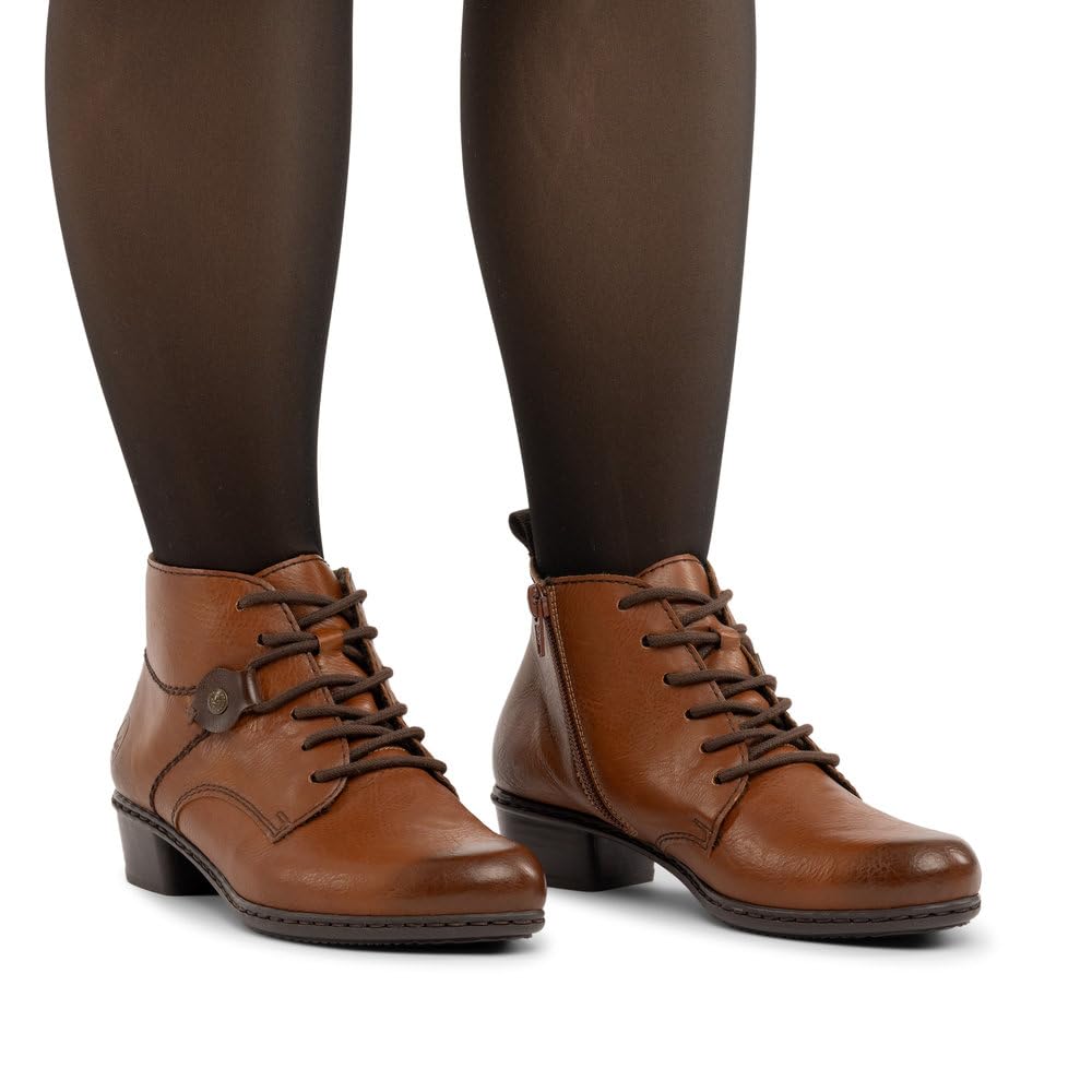 Rieker Y0742-24 Damen Ankle Boot Synthetik braun braun