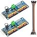 MTDELE 2Pcs PCA9685 16 Channel 12-bit PWM Servo Motor Controller IIC Interface Module Compatible with for Raspberry Pi Arduno Robotics DIY