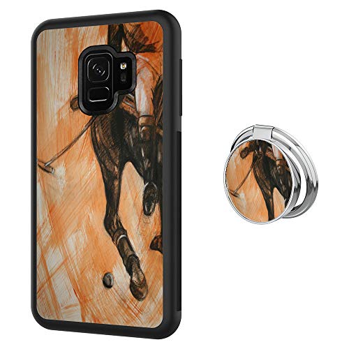 Hynina Phone Case and Phone Ring Buckle Compatible for Samsung Galaxy S9