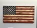 Bad Beard Woodworks Handcarved Wood American Flag Wall Art Décor | LARGE, X-LARGE, or JUMBO | Rustic Handmade, Wooden Flag, Wood Art, Wall Art