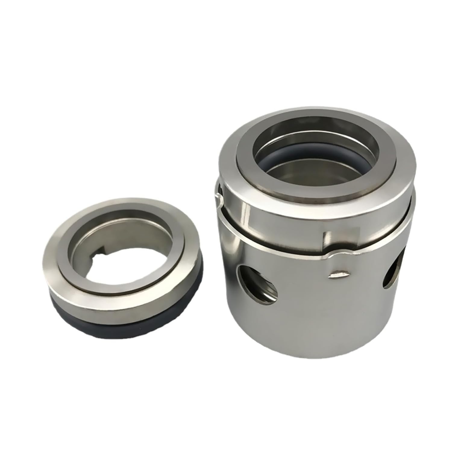 Mechanical Shaft Seal, 1pcs 104U Series WC/FKM 18-100mm Mechanical Shaft Seal for Water Pump(95mm)
