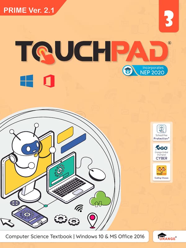 Touchpad Prime Ver. 2.1 Class 3 Windows 10 & MS Office 2016 eBook