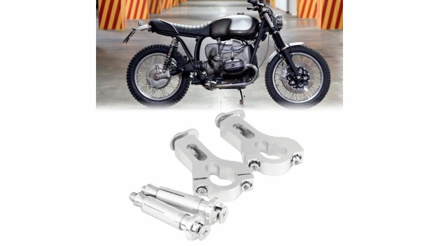 ANCLLO Kit Morsetti Paramani Moto 28mm - Supporto Manubrio Per Maniglione E Spazzole - Universale - Foto 9