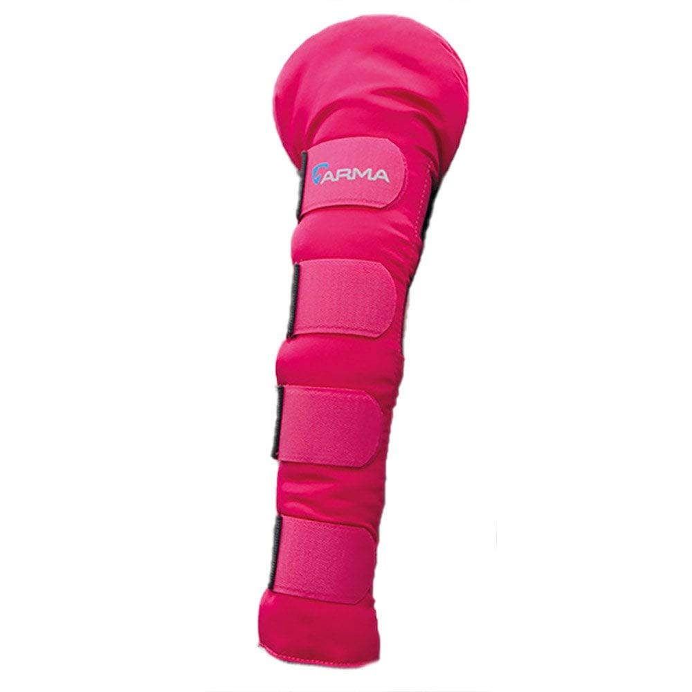 Shires - Protector acolchado para cola de caballo, rosa, talla única