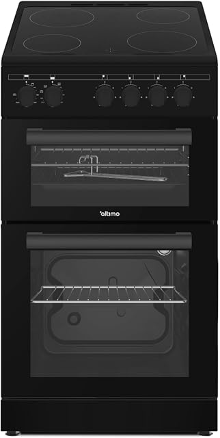 Altimo CETC501B 500mm Twin Cavity Cooker with Ceramic Hob