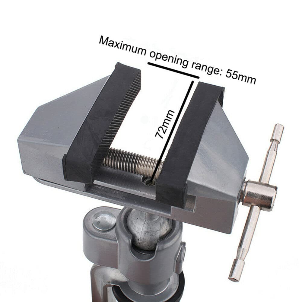 Mini morsa da banco piccolo morsetto da tavolo nuovo 360 gradi rotante gioiellieri hobby morsetti strumento di riparazione artigianale morsa da banco portatile