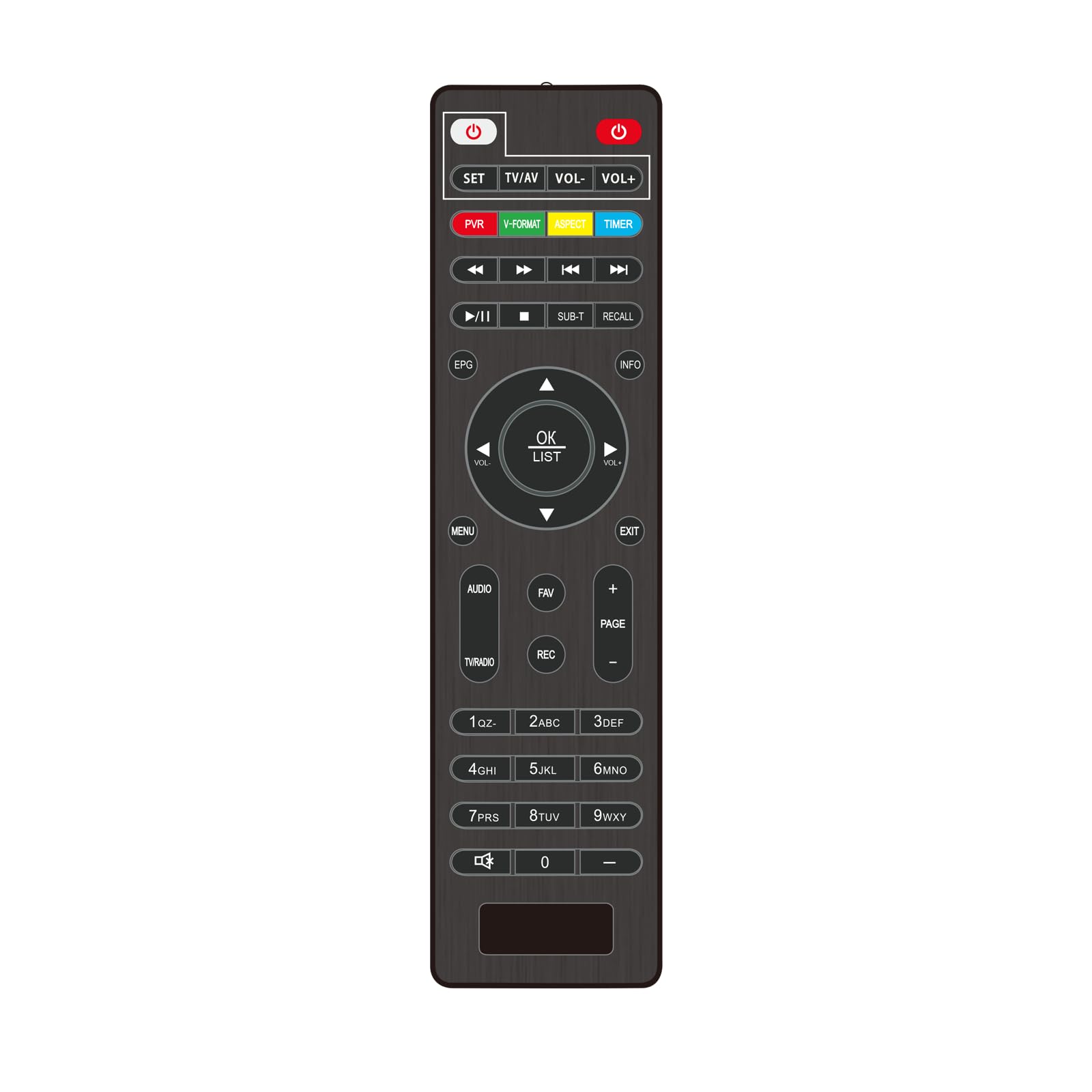 Photo 1 of ZJBOX Remote Control adapted to ZJBOX Digital TV Converter Box?It Supports Only Infrared Remote Control?Only Supports Specific Models