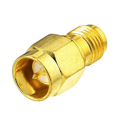Adaptador Eightwood SMA macho a hembra, pack 2 miniatura 2