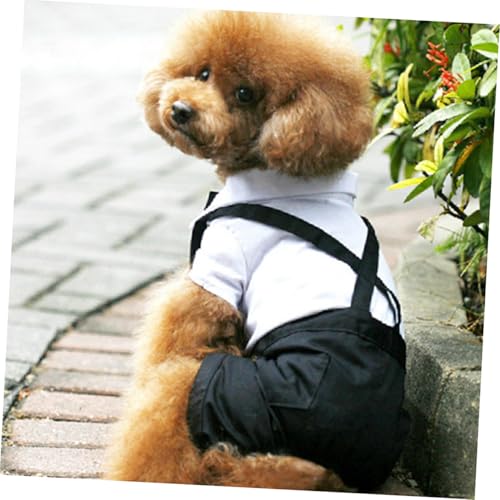 Traje formal para perro tamaño L BESPORTBLE miniatura 3