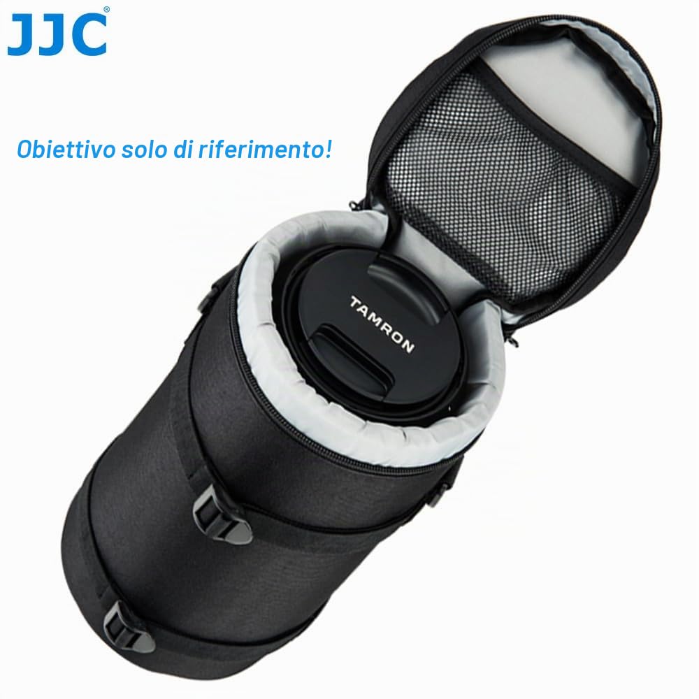 JJC DLP Deluxe - Custodia per obiettivo compatibile con lenti Canon Zoom