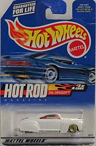 Hot Wheels Hot Rod Magazine Tail Dragger 1:64 Scale miniatura 1
