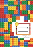 Writing Jounal Lined & Sketch Pages: Writing Journal for Boys, Girls, Teenagers, Students: Cool LEGO Pattern Notebook with Lined & Sketch Pages: ... Camp/Travel or Daily Journal